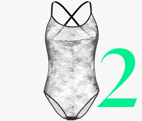Photo: Off-White soft lace bodysuit