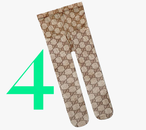 Photo: Gucci GG pattern tights